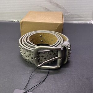 Ayli Women Grey Rhinestone Belt Size 35"